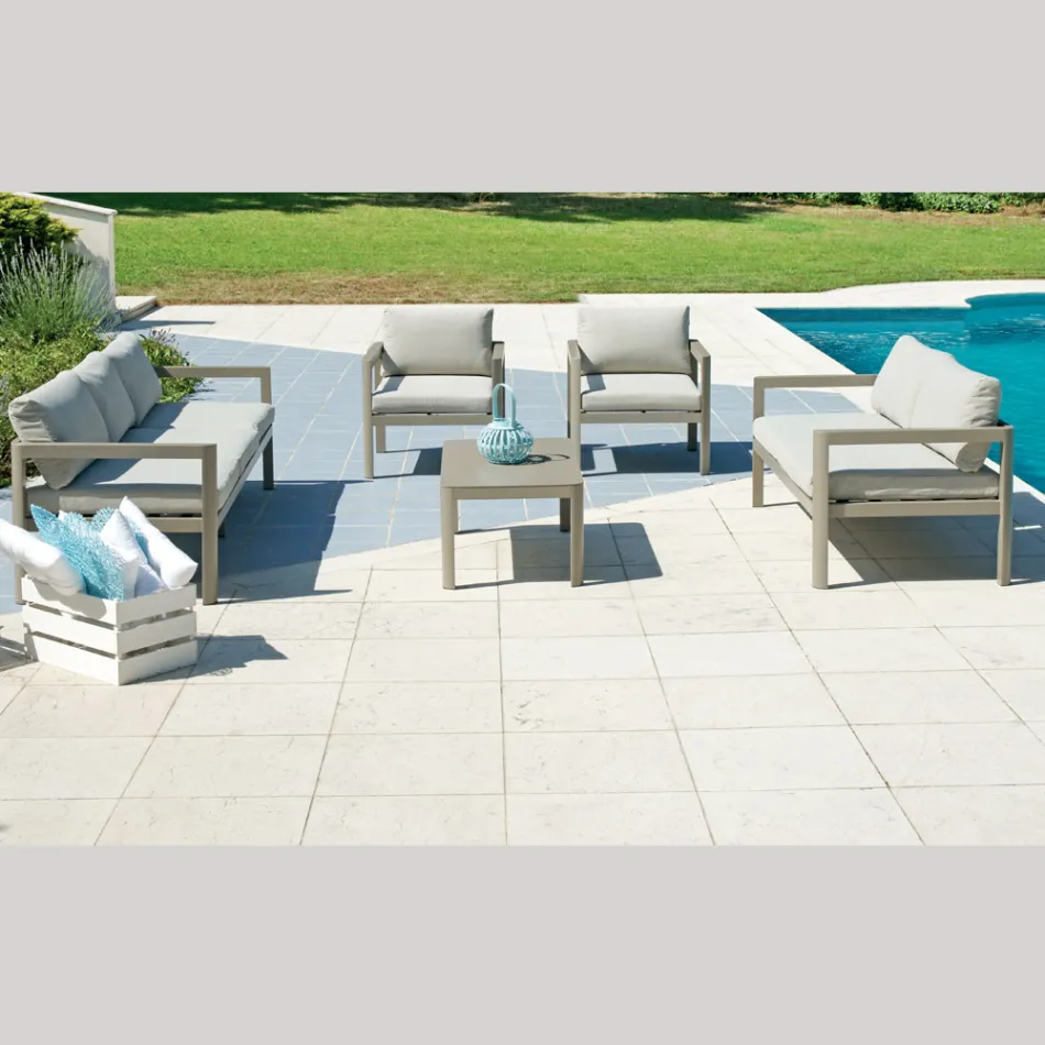 Masa de gradina 100x55 cm din aluminiu cu diferite finisaje - Mickey Mouse Viadurini