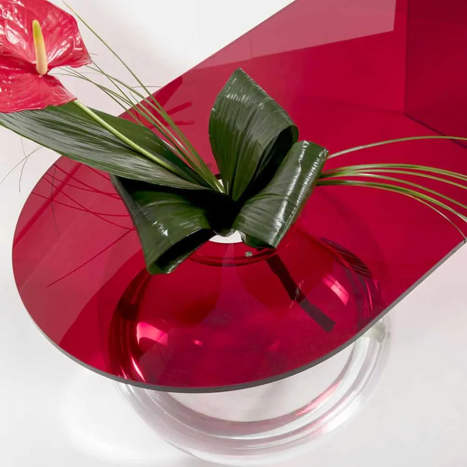 Pânză modernă din podium din plexiglas din Italia, Bolly Viadurini