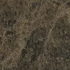 Masuta de cafea patrata inalta din metal inclinat si blat din ceramica mata - Coriko Viadurini