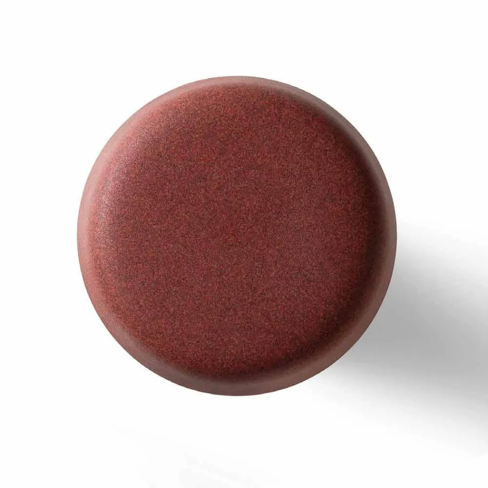 Masă de cafea rotundă în aer liber, înaltă, din polietilenă și HPL, fabricată în Italia - Desmond Viadurini