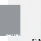 Masă de cafea modernă în exterior din aluminiu și laminat - Carmine2 Viadurini