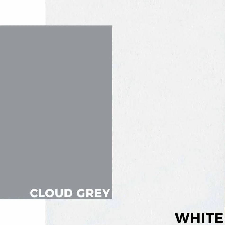 Masă de cafea modernă în exterior din aluminiu și laminat - Carmine2 Viadurini