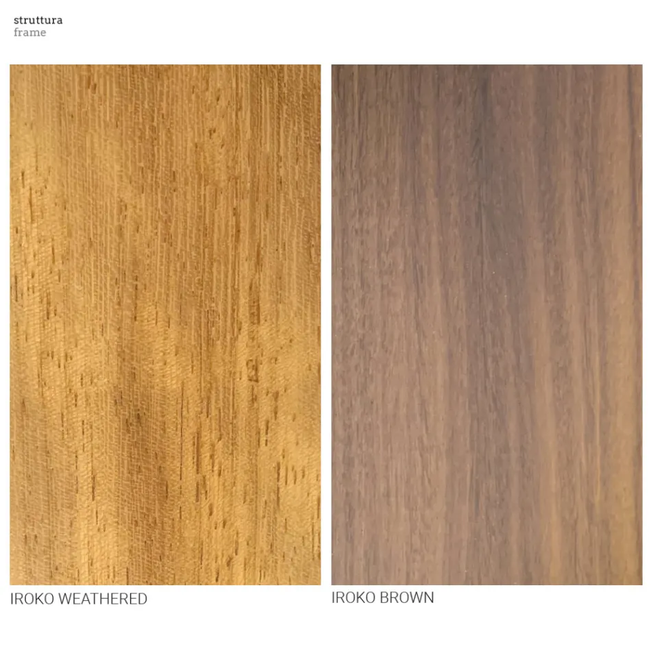 Masuta de cafea joasa de gradina cu blat din gresie Made in Italy - Bresson Viadurini