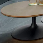 Masuta de cafea joasa din metal si ceramica de diverse dimensiuni - Amereo Viadurini