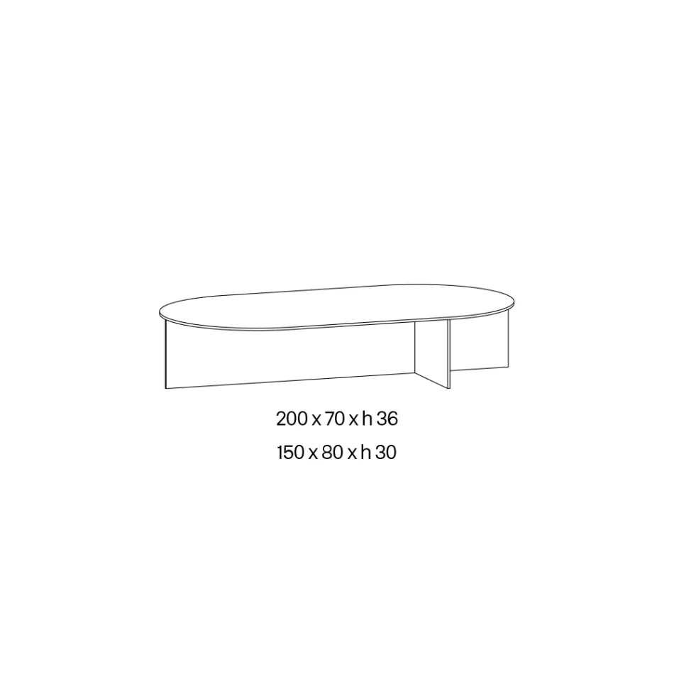 Masă de cafea Laris din sticlă bronzată cu un design rafinat, fabricată în Italia Viadurini