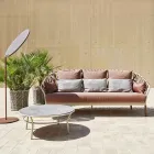 Masa joasa Blat Hpl sau Ceramica Made in Italy - Emmacross by Varaschin Viadurini