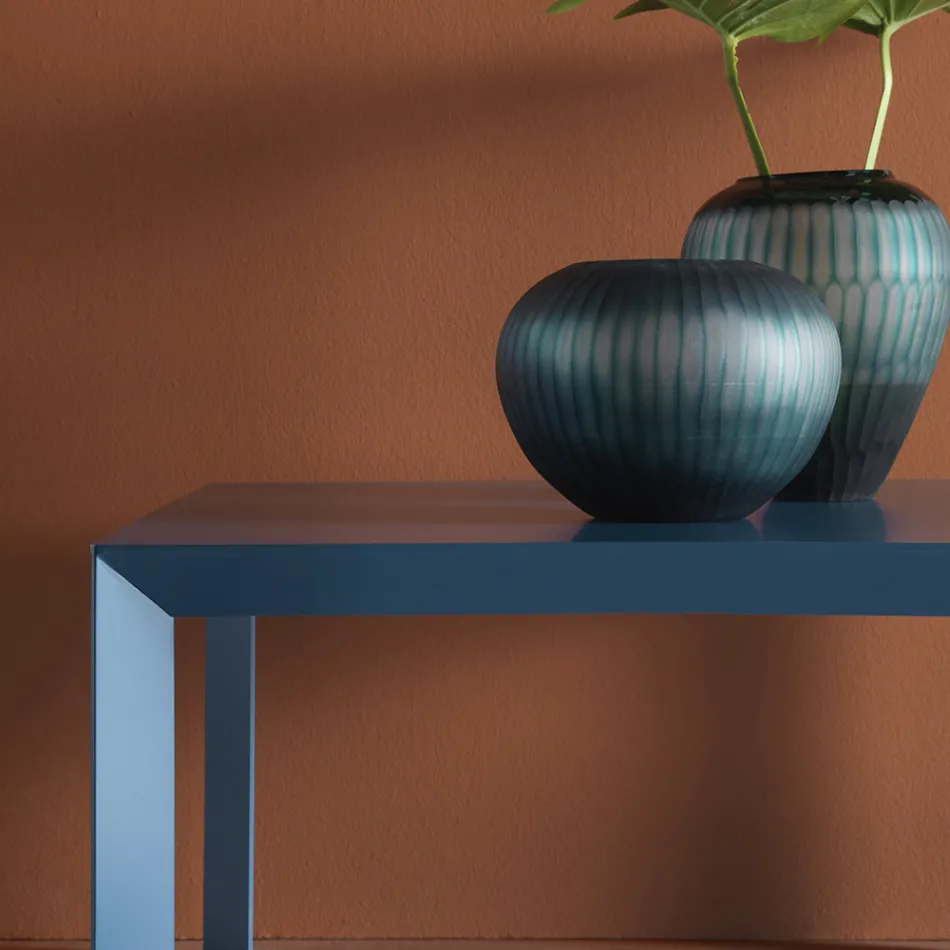 Masuta de cafea metalica cu design patrat in 2 dimensiuni - Josyane Viadurini