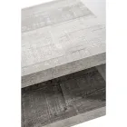 Noptieră reciclabilă în plexiglas transparent și lemn - Pascoli Viadurini