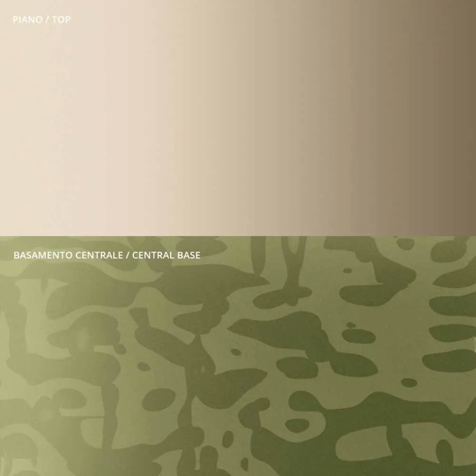 Masuta de cafea cu blat patrat din sticla sau metal Made in Italy - Anakin Viadurini