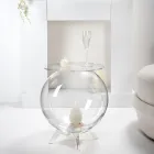 Masa multifunctionala pentru containere din plexiglas transparent Made in Italy - Scar Viadurini