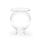 Masa multifunctionala pentru containere din plexiglas transparent Made in Italy - Scar Viadurini