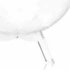 Cafea / roșu recipient rotund Biffy, design modern, realizate în Italia Viadurini