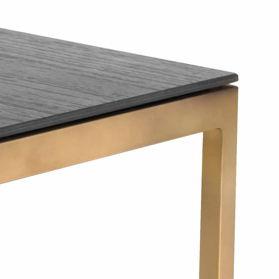 Masă laterală exterioară cu design pătrat 2 dimensiuni 3 Finisaje - Julie Viadurini