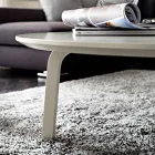 Măsuță de cafea cu blat rotund din Mdf lăcuit Made in Italy - Tobiko Viadurini