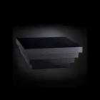 Design de masa de cafea din fibre de lemn Cafea Silhouette Cadeau Viadurini