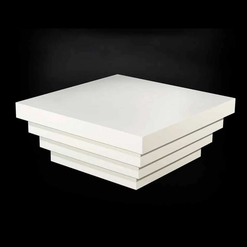 Design de masa de cafea din fibre de lemn Cafea Silhouette Cadeau Viadurini