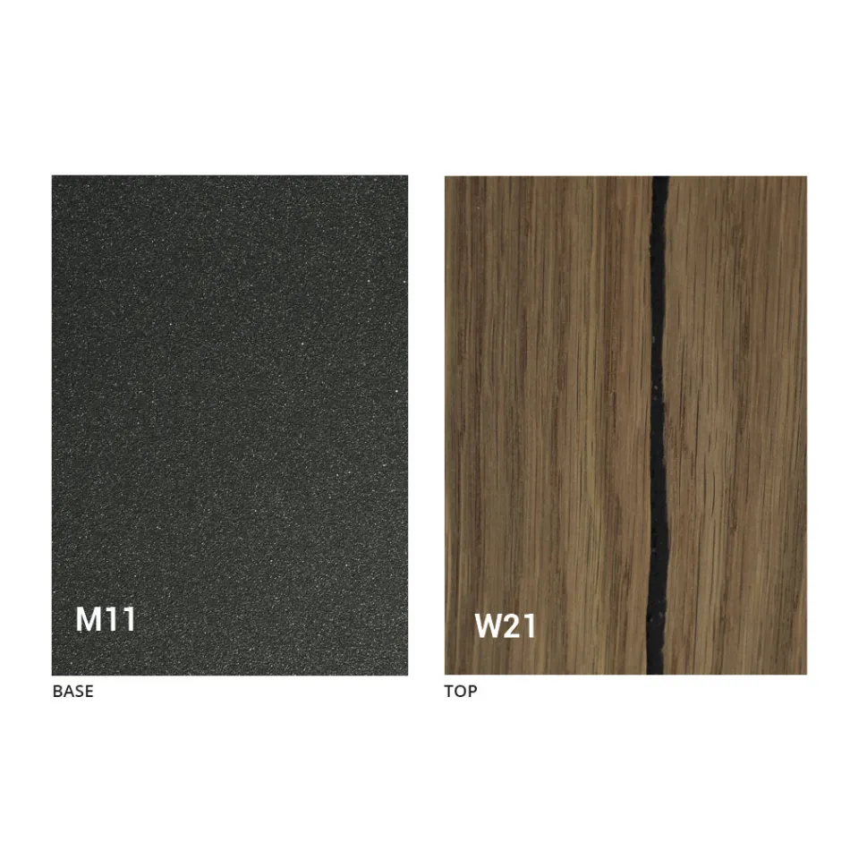 Masă de cafea transformatoare de design din lemn Made in Italy - Vincenzo Viadurini