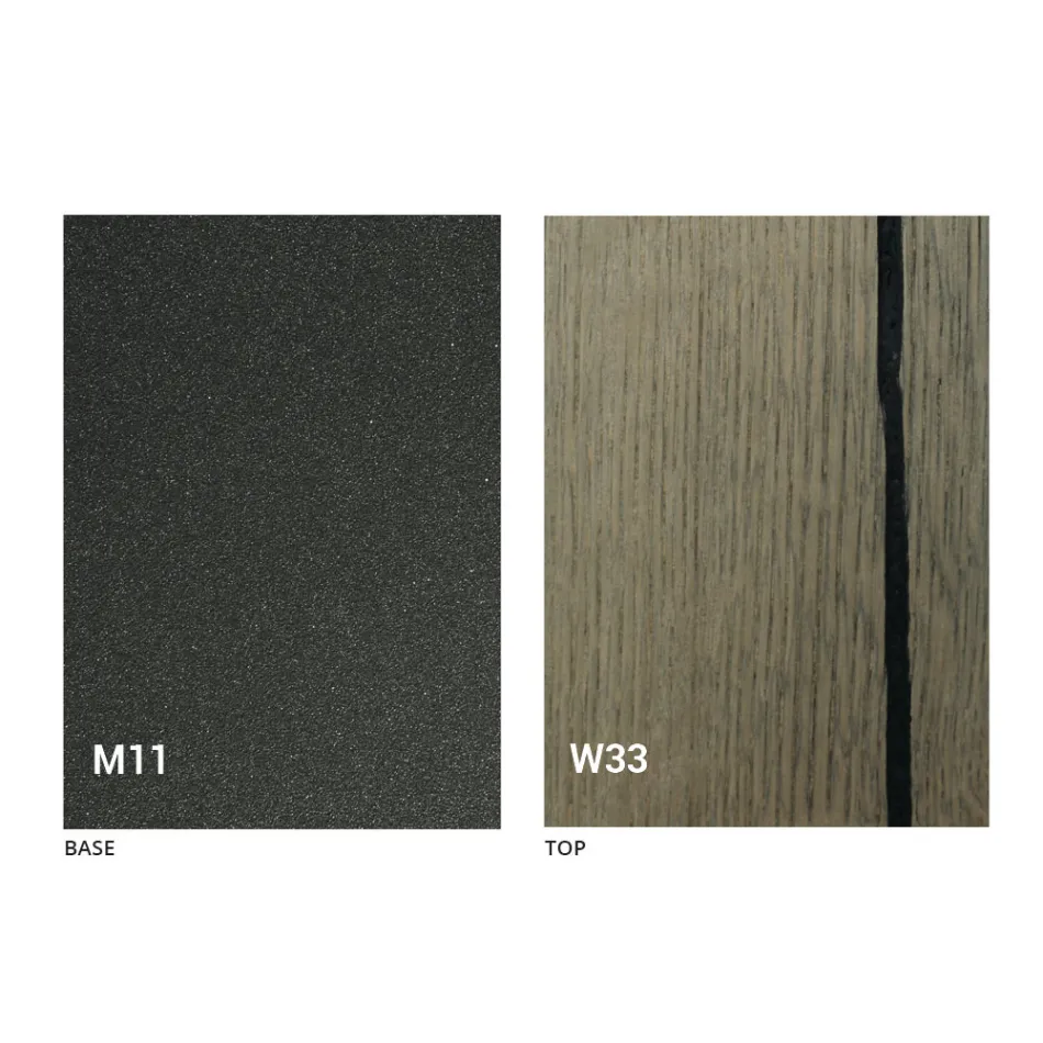 Masă de cafea transformatoare de design din lemn Made in Italy - Vincenzo Viadurini