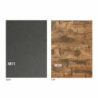 Masă de cafea cu design transformabil din lemn Made in Italy - Vincenzo Viadurini