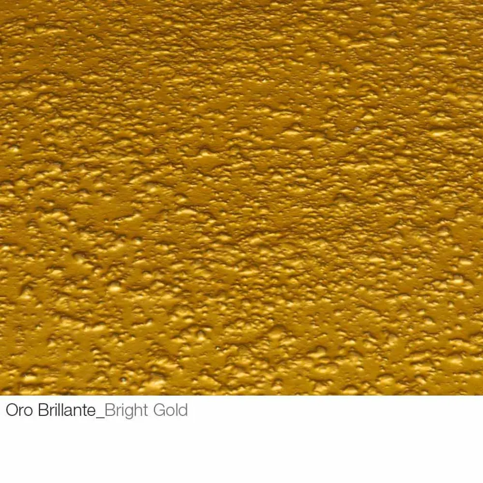 Masuta de cafea din cristal si metal forjat Made in Italy - Montebianco Viadurini