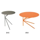 Masuta de cafea din metal colorat de inalta calitate, fabricata in Italia - Olesya Viadurini