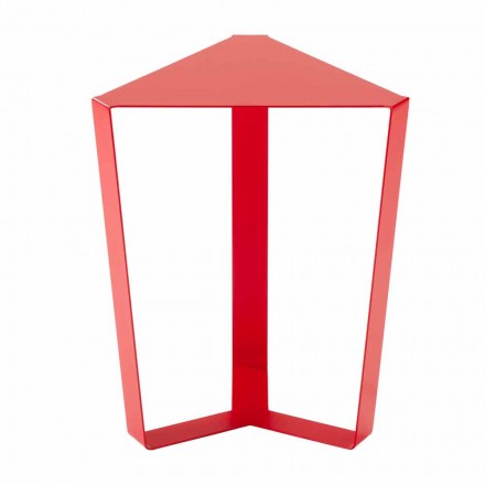 Măsuță de cafea din metal colorat cu design italian modern - Yasmine Viadurini