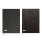 Masă de cafea transformatoare modernă din lemn și metal Made in Italy - Fabio Viadurini