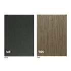 Masă de cafea transformatoare modernă din lemn și metal Made in Italy - Fabio Viadurini