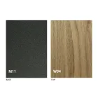 Masă de cafea transformatoare modernă din lemn și metal Made in Italy - Fabio Viadurini