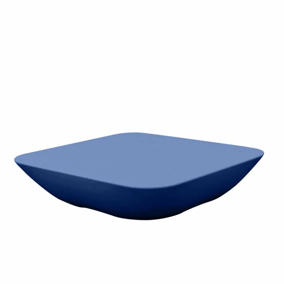 Pillow Vondom masă de cafea în aer liber, design modern, 67x67 cm Viadurini