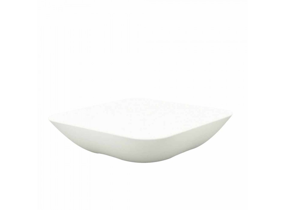 Pillow Vondom masă de cafea în aer liber, design modern, 67x67 cm Viadurini