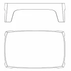 Solid masă de cafea Vondom din polipropilenă Viadurini