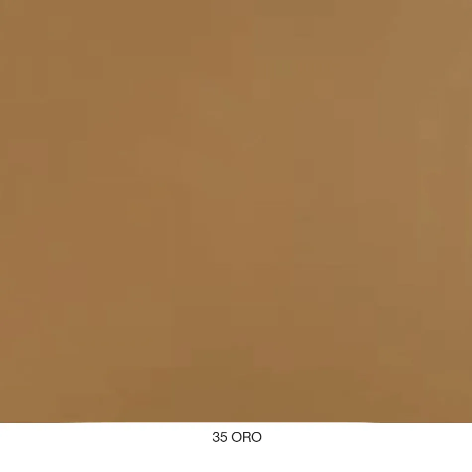 Masuta de cafea rotunda din metal si sticla cu efect de marmura de lux - Magali Viadurini