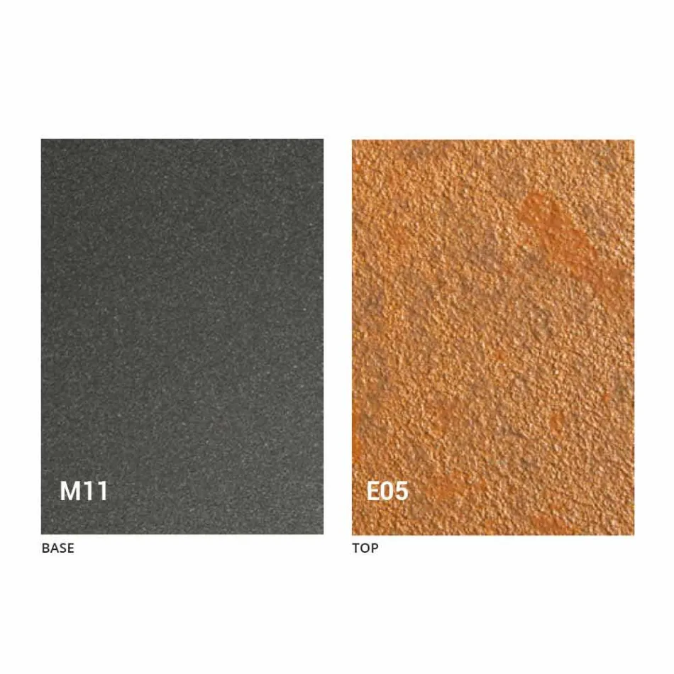 Masuta de cafea transformabila cu efect de mortar Top Made in Italy - Romantic Viadurini