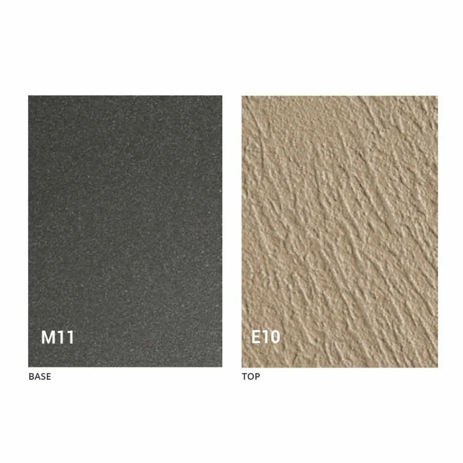 Masuta de cafea transformabila cu efect de mortar Top Made in Italy - Romantic Viadurini