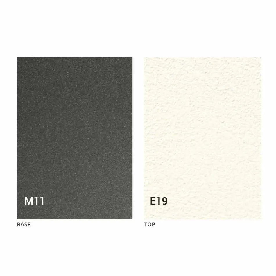 Masuta de cafea transformabila cu efect de mortar Top Made in Italy - Romantic Viadurini