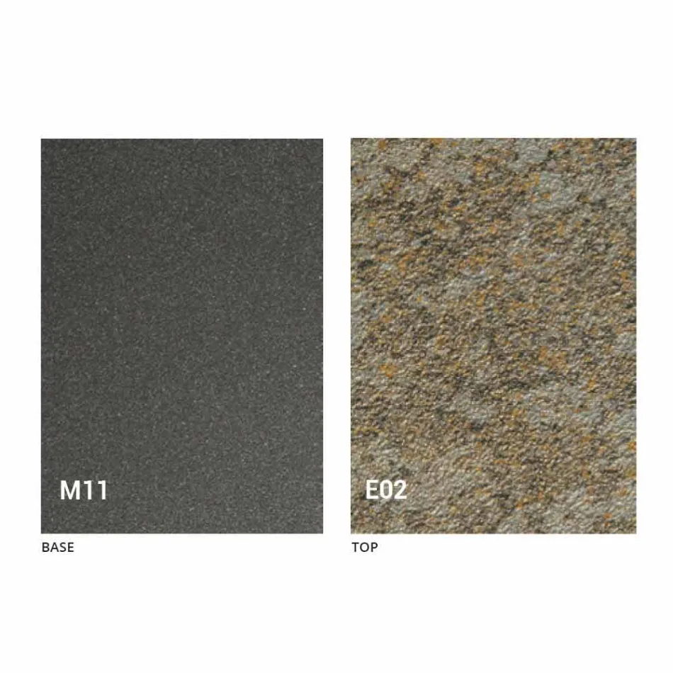 Masuta de cafea transformabila cu efect de mortar Top Made in Italy - Romantic Viadurini