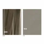 Masa de cafea moderna transformabila din lemn si metal Made in Italy - Gabri Viadurini