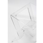 Masă pentru canapea în interior sau exterior din plexiglas transparent - Platano Viadurini