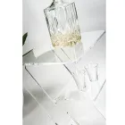 Masă pentru canapea în interior sau exterior din plexiglas transparent - Platano Viadurini