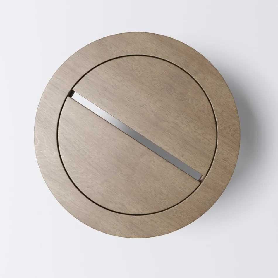 Masuta de cafea de exterior din lemn de tec Made in Italy - Briga Viadurini