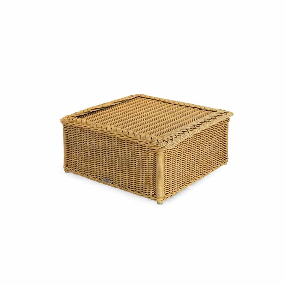 Tabel pentru exterior realizate în întregime din polietilenă împletit Matt Viadurini