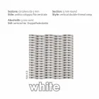 Tabel pentru exterior realizate în întregime din polietilenă împletit Matt Viadurini