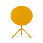 Masă rotundă din metal exterior și tablă realizată în Italia - Alberic Viadurini