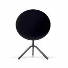 Masă rotundă din metal exterior și tablă realizată în Italia - Alberic Viadurini