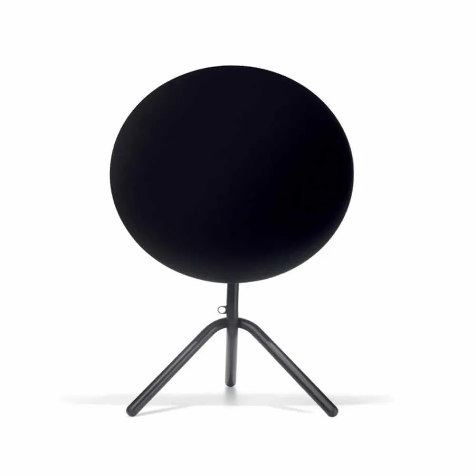 Masă rotundă din metal exterior și tablă realizată în Italia - Alberic Viadurini