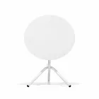 Masă rotundă din metal exterior și tablă realizată în Italia - Alberic Viadurini