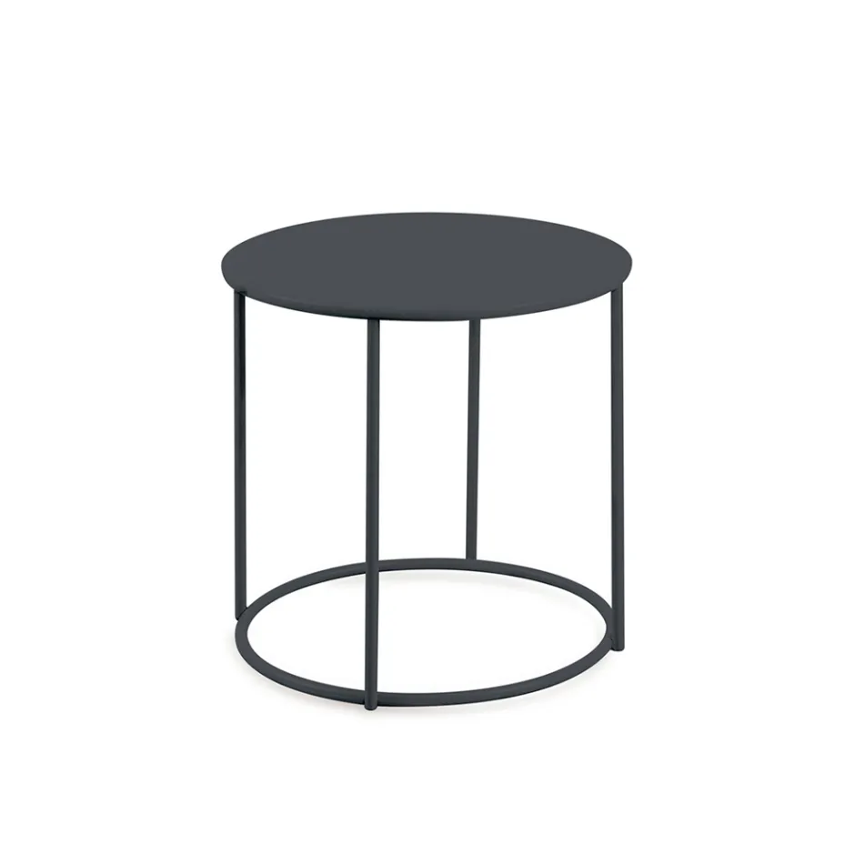 Masuta de cafea de gradina din otel galvanizat de diverse dimensiuni Made in Italy - Brienne Viadurini