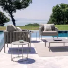 Masuta de cafea de gradina din otel galvanizat de diverse dimensiuni Made in Italy - Brienne Viadurini