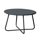 Masuta de cafea de gradina din otel galvanizat Made in Italy - Brienne Viadurini